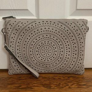 Grey Clutch Purse